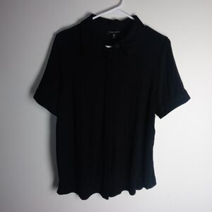 Universal Standard Chelsea Liquid Jersey Short Sleeve Shirt Size XS (10-12)